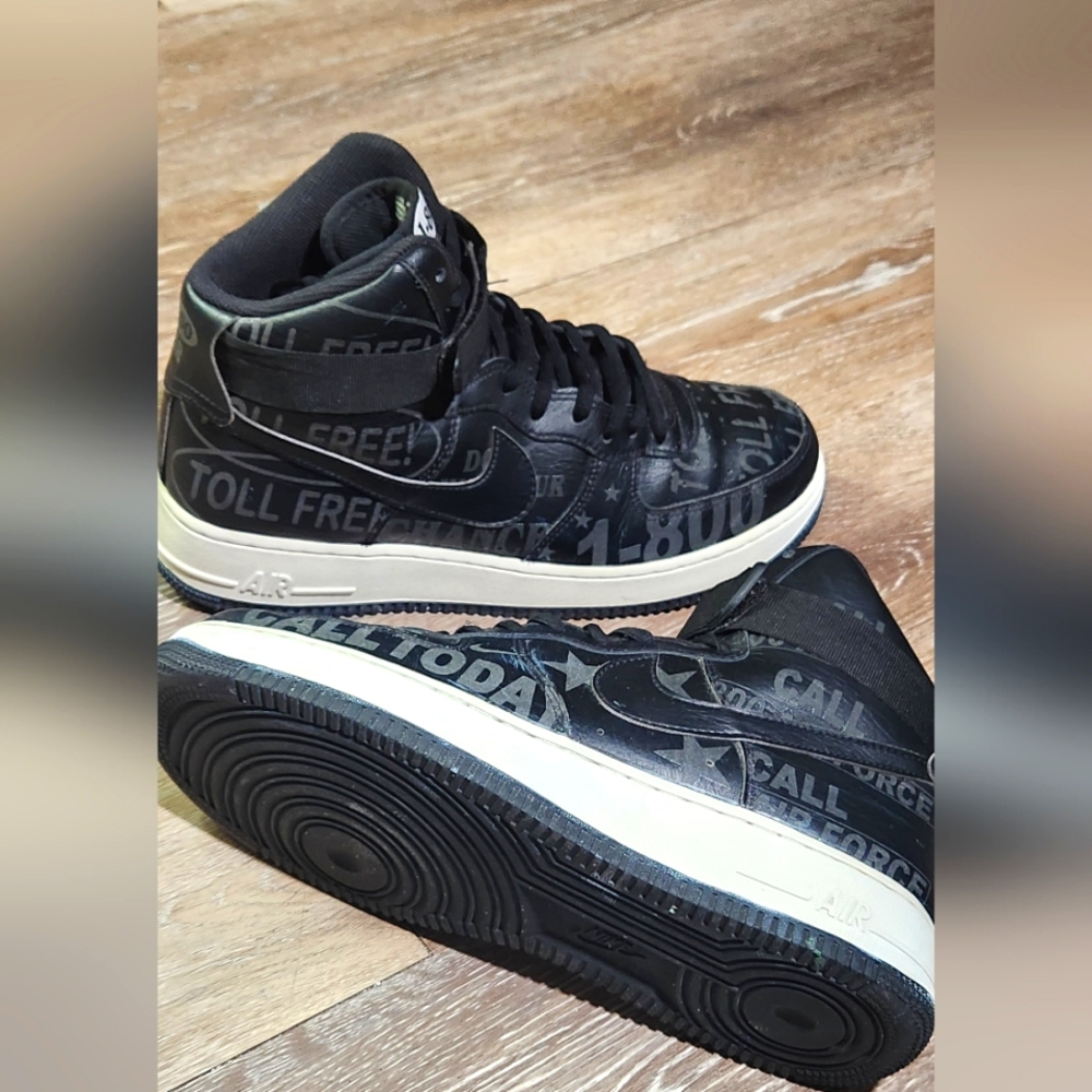 Men's size 9 Nike AF1 Highs 2006 toll free